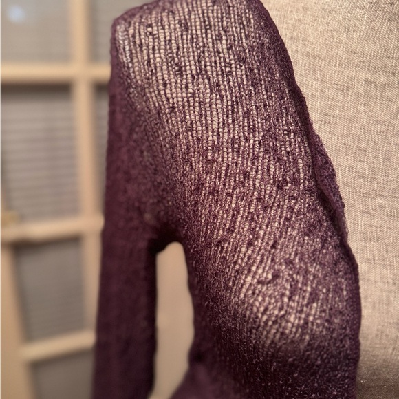 Purple Cover up Cardigan - Picture 5 of 5